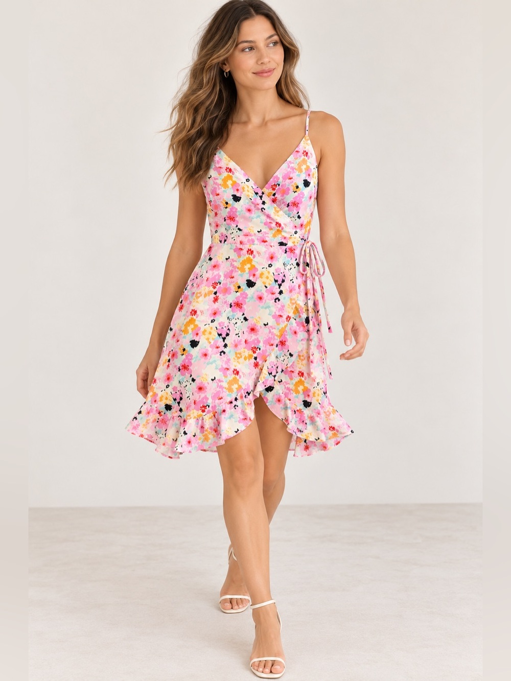 🎉5 for $45🎉 Vero moda wrap dress size L
